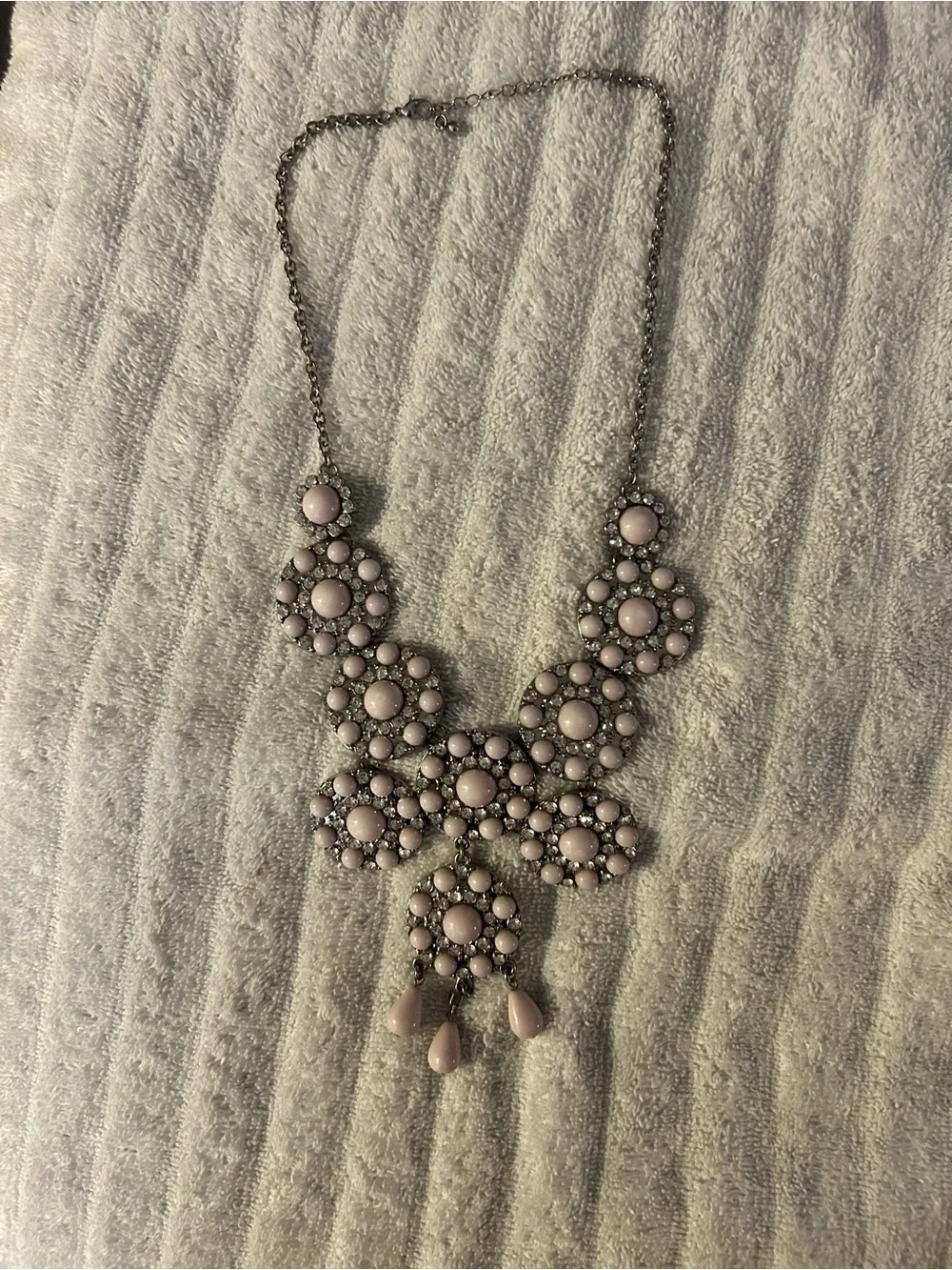 Stylish Purple Statement Necklace - Women Jewelry